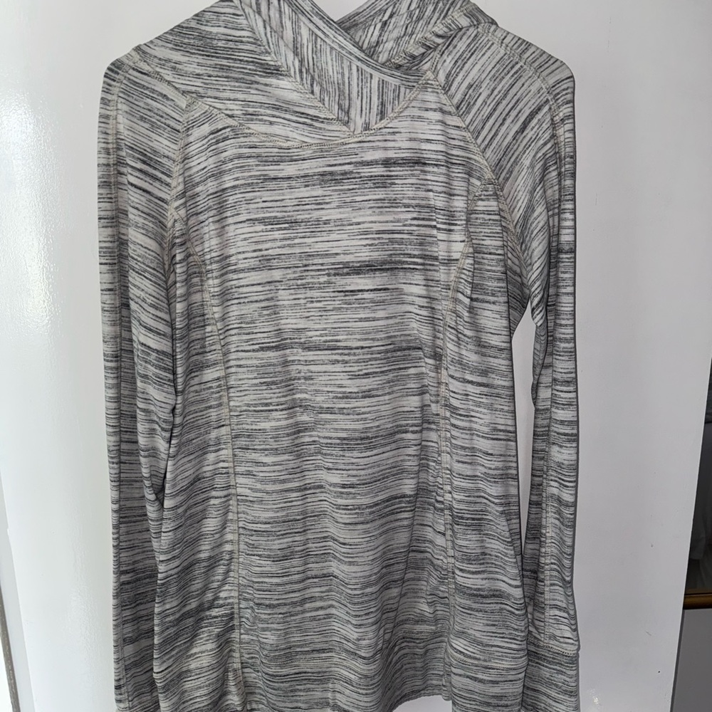 Lululemon Athletica Heathered Gray Hoodie